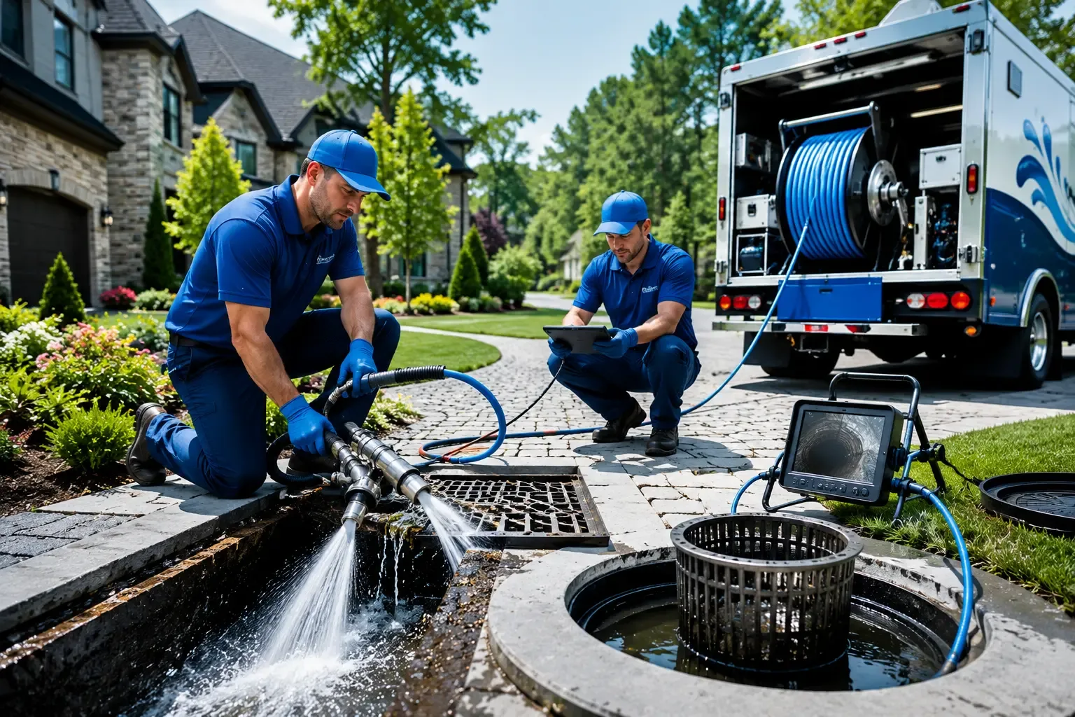 Local outdoor drain cleaning professionals in Cairo, OH